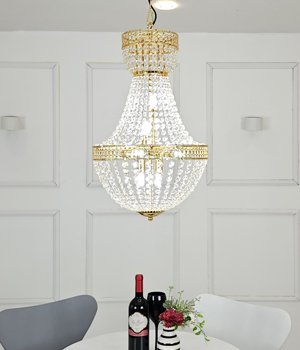 W 메리어드 33등 샹들리에 크리스탈펜던트 (1000파이)