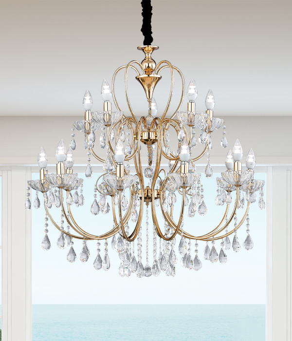 W 쟈니 15등 크리스탈샹들리에 샹들리제