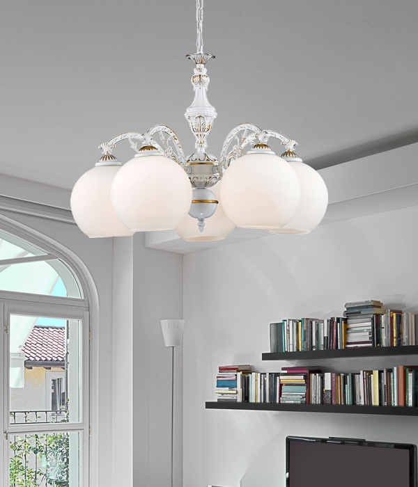 W 프란체 5등 펜던트식탁등, LED식탁등, 인테리어조명