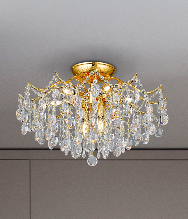 W 포키 8등 직부/펜던트 안방조명, 크리스탈식탁등 식탁전등