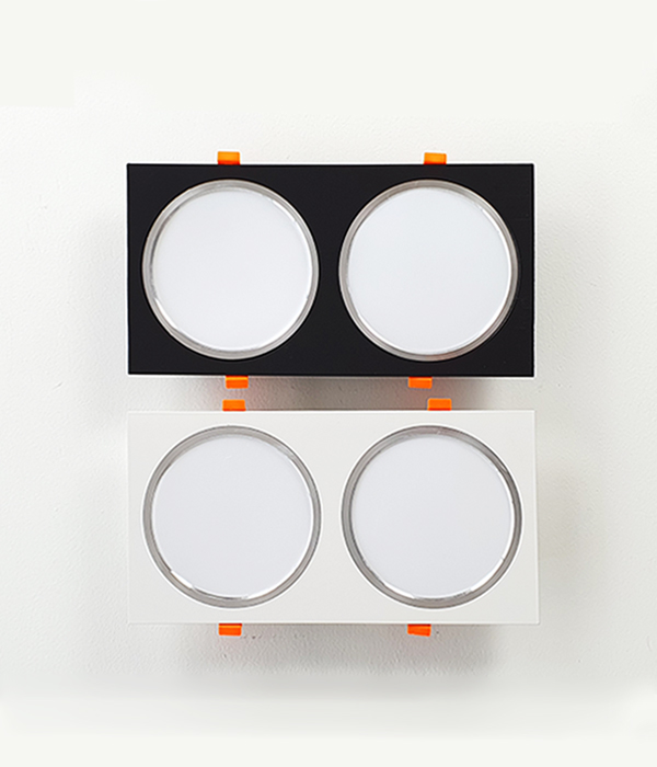 비오스 6인치 사각 2구 천정 사각매입등 LED30W