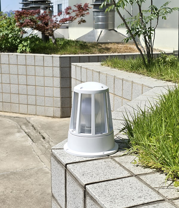 솔브 문주등 데크조명 테라스조명 (화이트, 블랙)