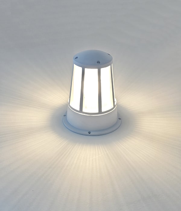 솔브 문주등 데크조명 테라스조명 (화이트, 블랙)