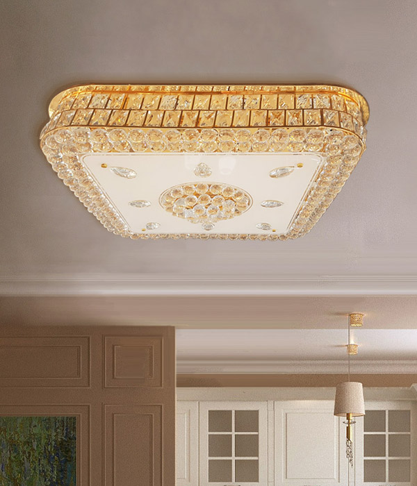 W 아리아 사각 23등 크리스탈거실등 거실전등