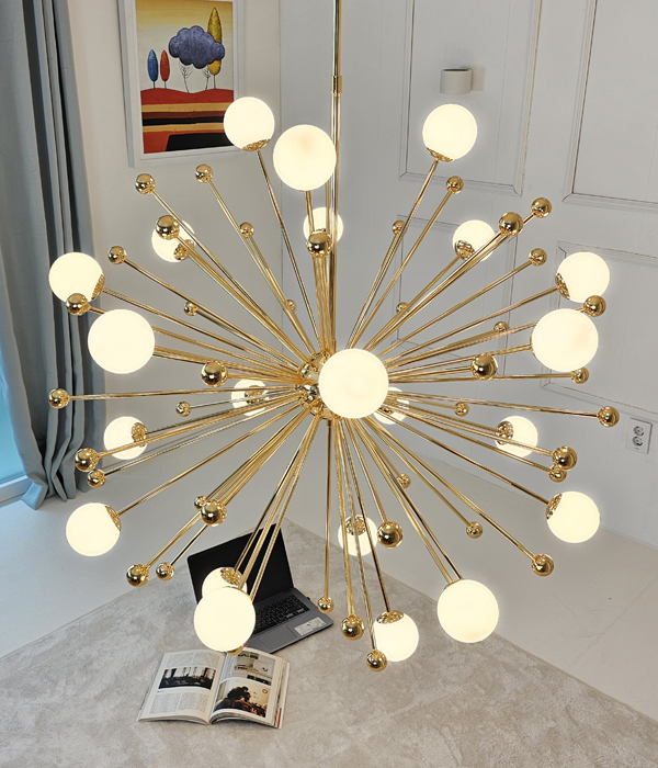 W 아리스 22등 거실전등 LED펜던트조명 (사은품 전구)