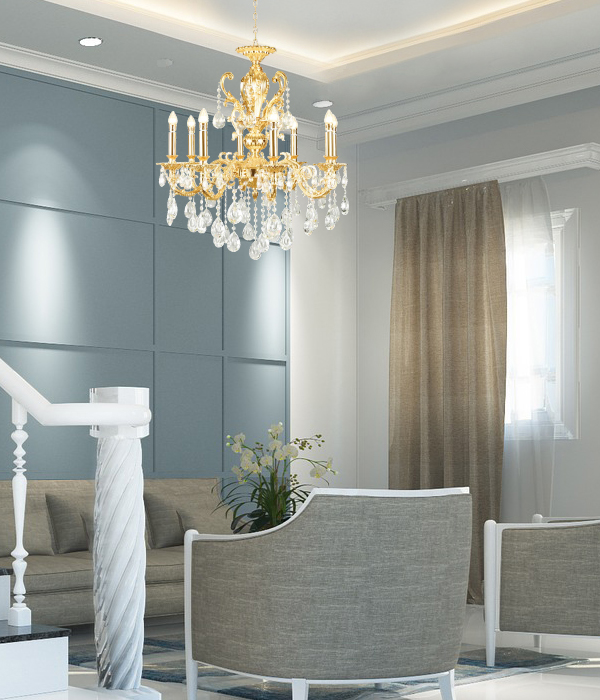 W 루카 8등 펜던트조명 샹들리에 식탁등