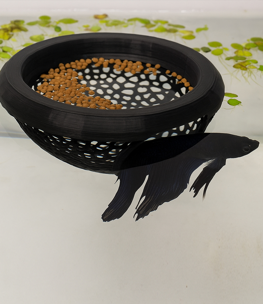 플로팅 피쉬 라운지 어항 열대어 물고기 키우기 쉼터 은신처 놀이터 수초재배