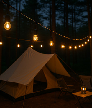 홍전기 파티라이트 줄조명 전등선 연등선 캠핑조명 오징어등 카페조명 루프탑 야외