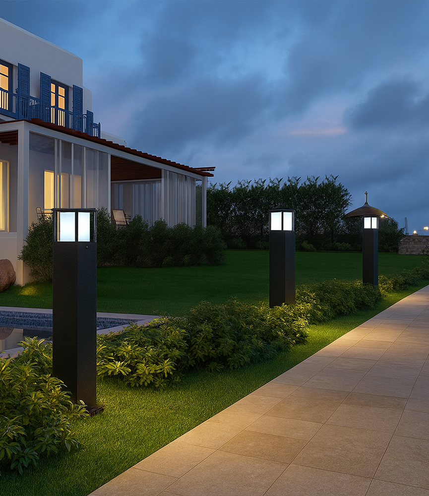 민자 잔디등 정원등 1M IP65 소켓타입