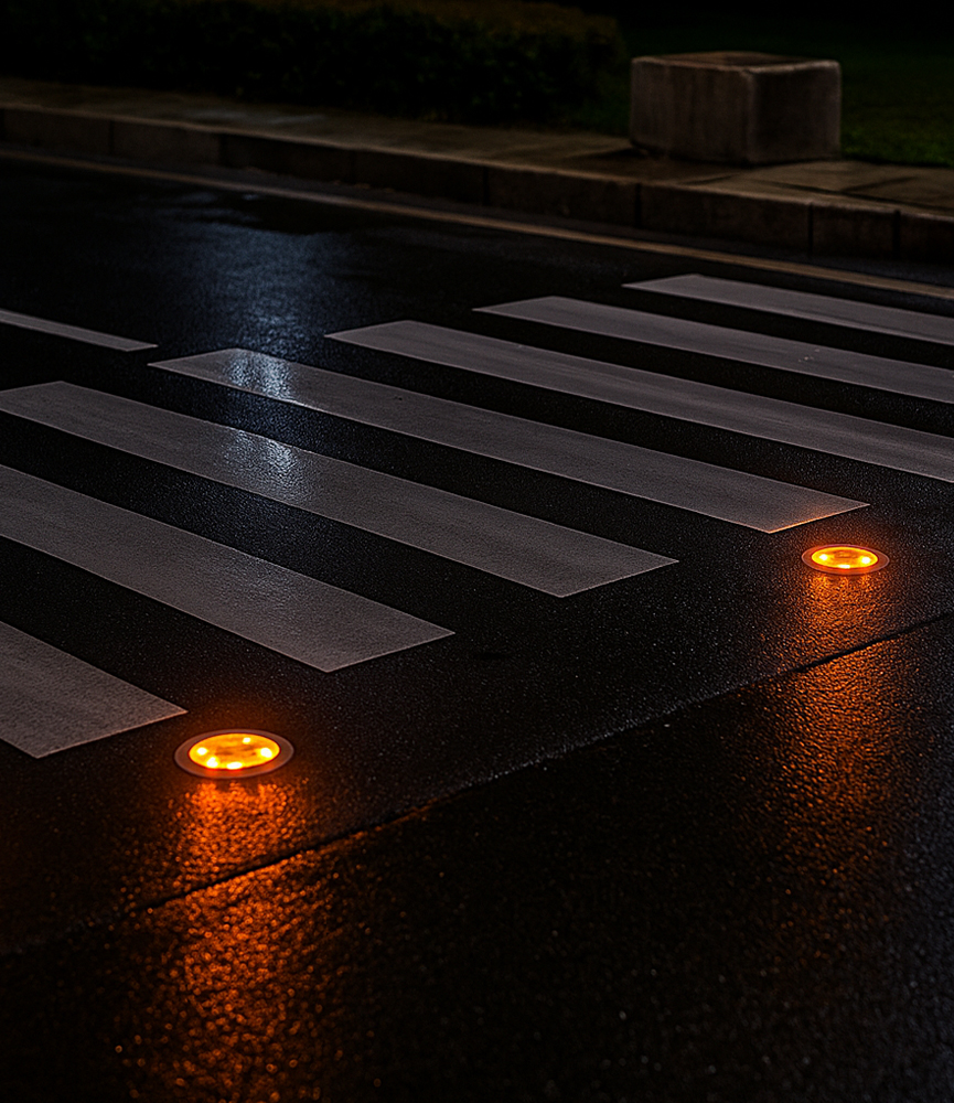 LED 태양광 도로표시등 태양광지중등 도로표지병 IP68