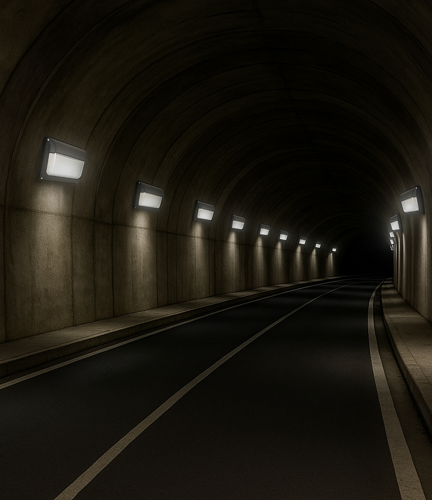 LED 고효율 주차장 진입등 주차장등 50W 방수형 터널등 IP66