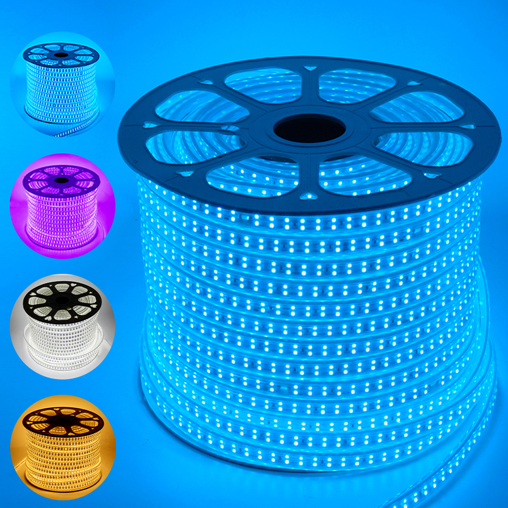 LED 논네온 2835 줄조명 네온플렉스 10M 단위 판매 (전원선,핀증정)