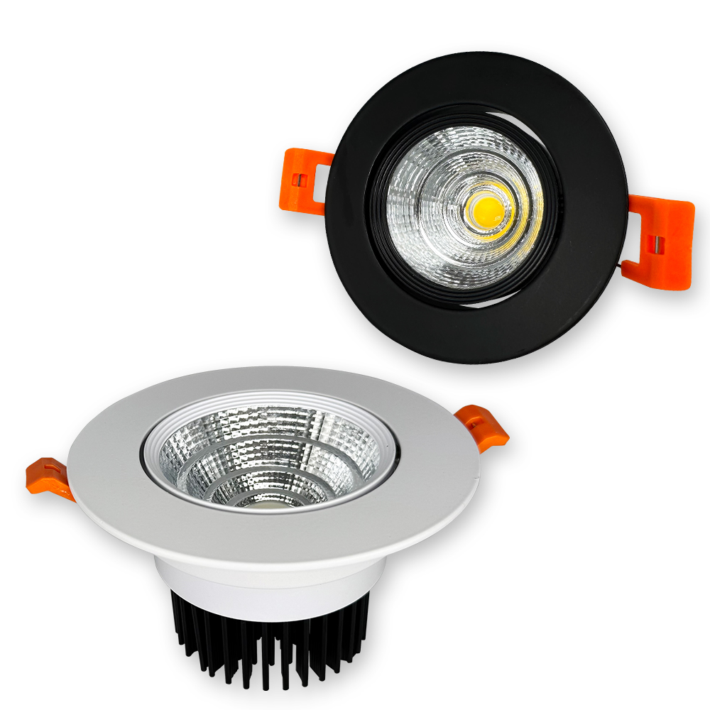 LED 고효율 COB 3인치 다운라이트 타공 75mm 8W 매입형