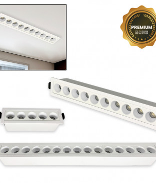 LED 스팟 COB 미니멀티 5구 10구 15구 매입등