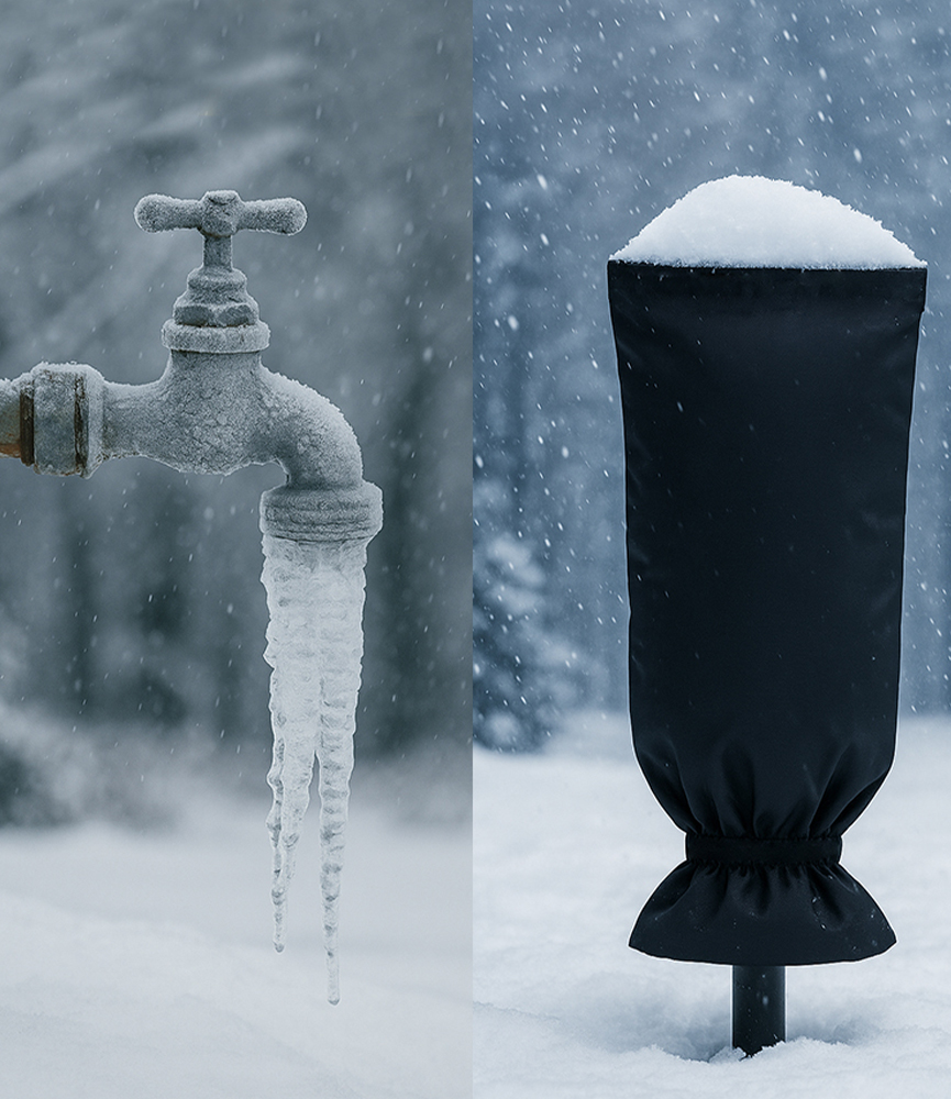 야외 수도 동파방지 보온커버