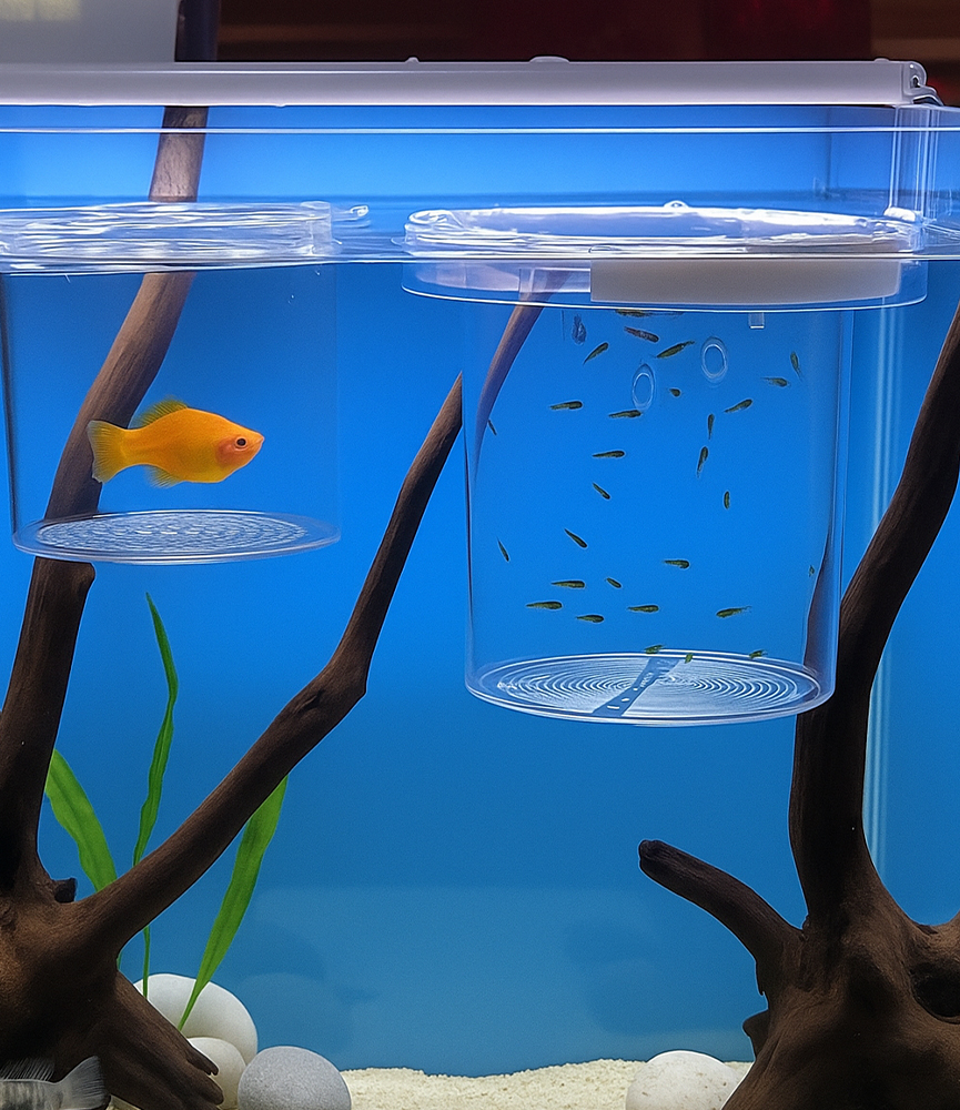 물고기 부화통 분리통 부화통 열대어 수족관 어항 산란 치어 격리 보호 분리