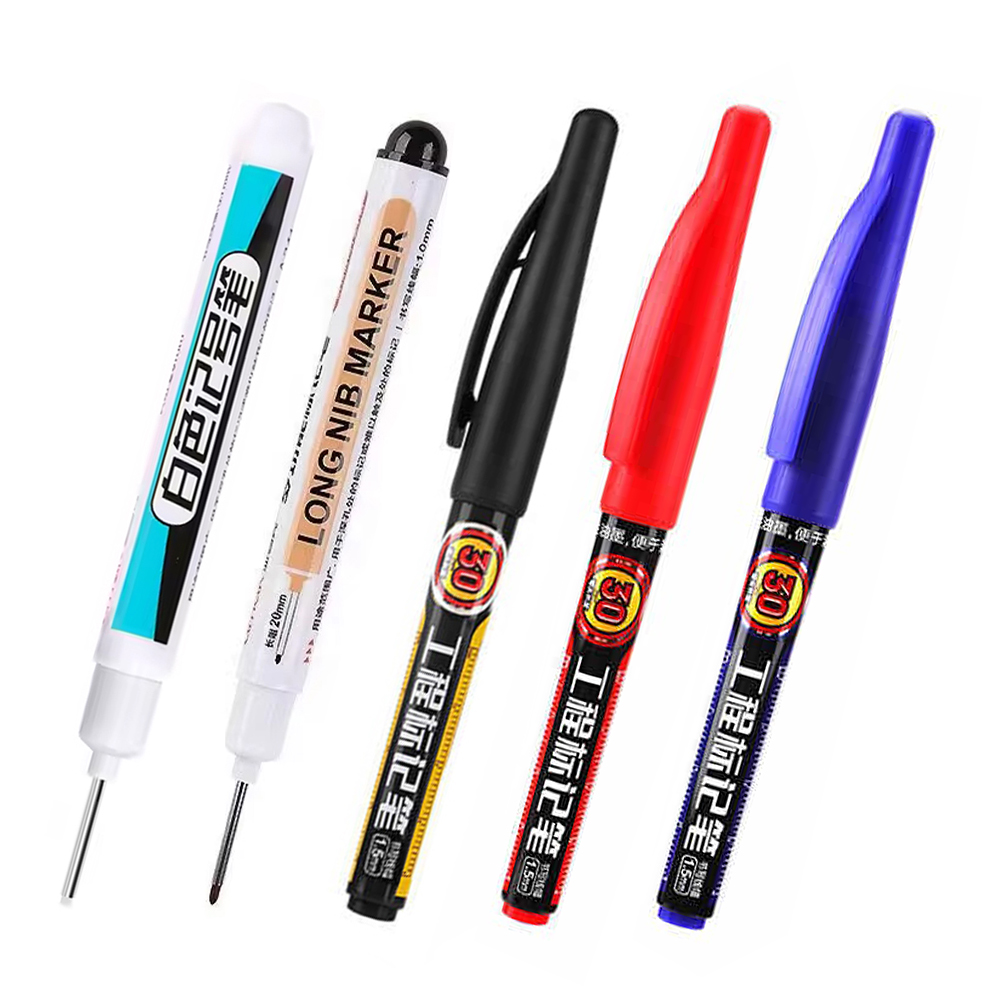 틈새마커펜 20mm 10개 /30mm 10개 롱닙 틈새마카펜 틈새펜 줄눈펜 방수펜 리폼 보수펜 몰딩보수펜 인테리어용