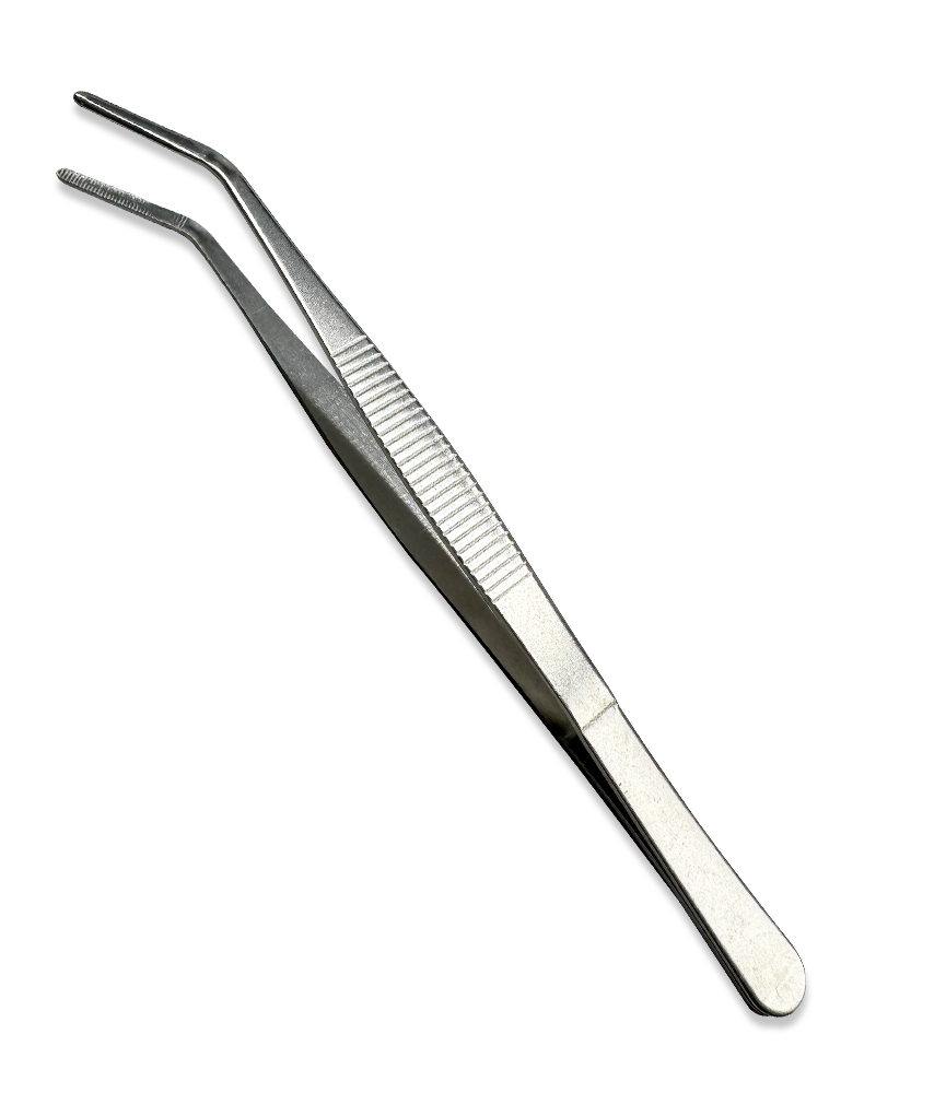 다육이 핀셋 2종 세트 (일자형+곡선형) 다용도 원예용 식물 분갈이용