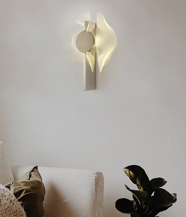 비노스 LED 벽조명 벽무드등 3W (크롬)