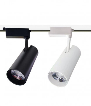 LED 원통 COB 레일 스포트 조명 20W