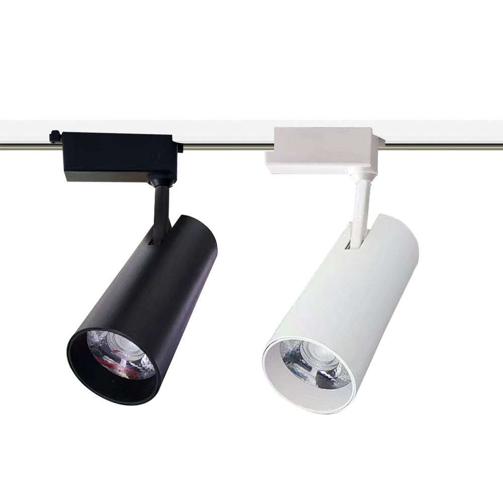 LED 원통 COB 레일 스포트 조명 30W