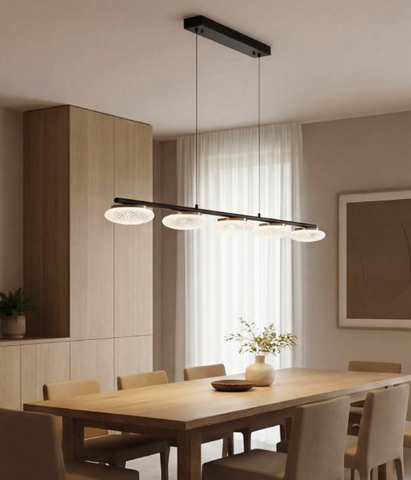 레시오 LED 펜던트 식탁조명 3등 30W / 5등 40W
