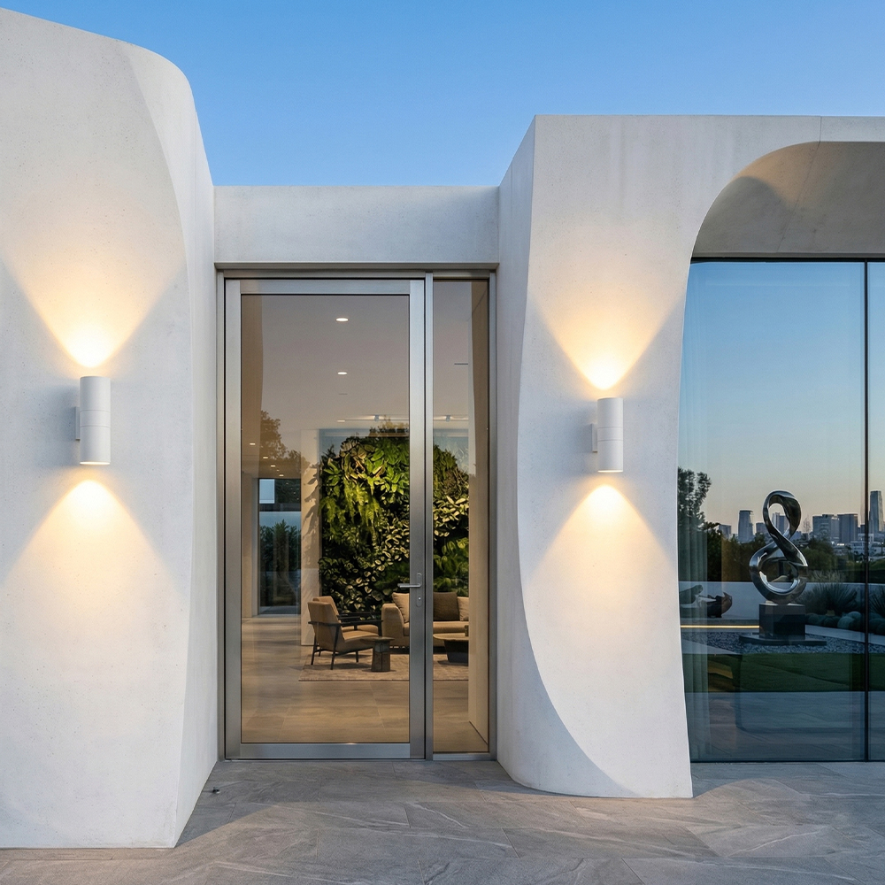 GU10 원통 2등 벽등