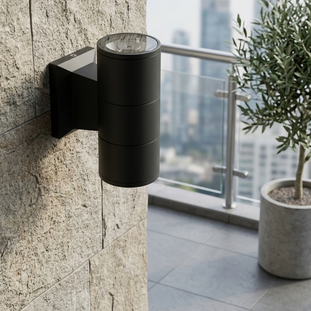 GU10 원통 2등 벽등