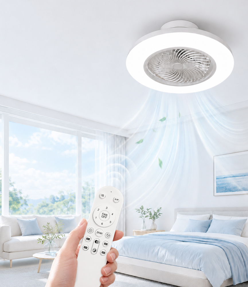 플랜티 리모컨 3색변환 LED40W 선풍기방등 590