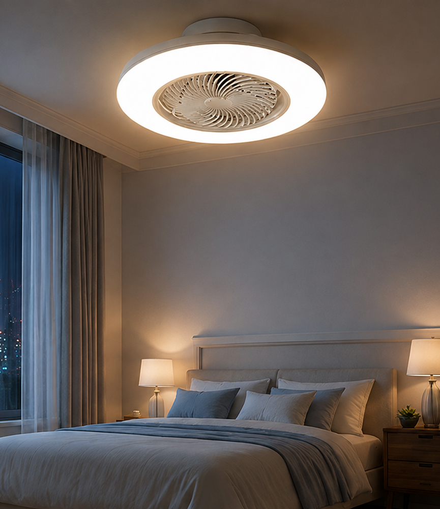 플랜티 리모컨 3색변환 LED40W 선풍기방등 590
